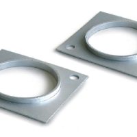 BXS-A03 Paire de plaques d'assise pour la fixation du pont de pesée au sol