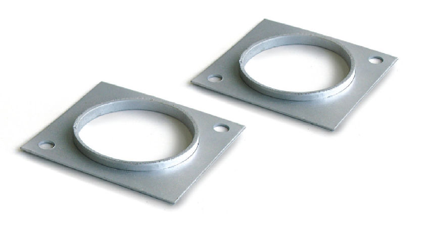 BXS-A03 Paire de plaques d'assise pour la fixation du pont de pesée au sol